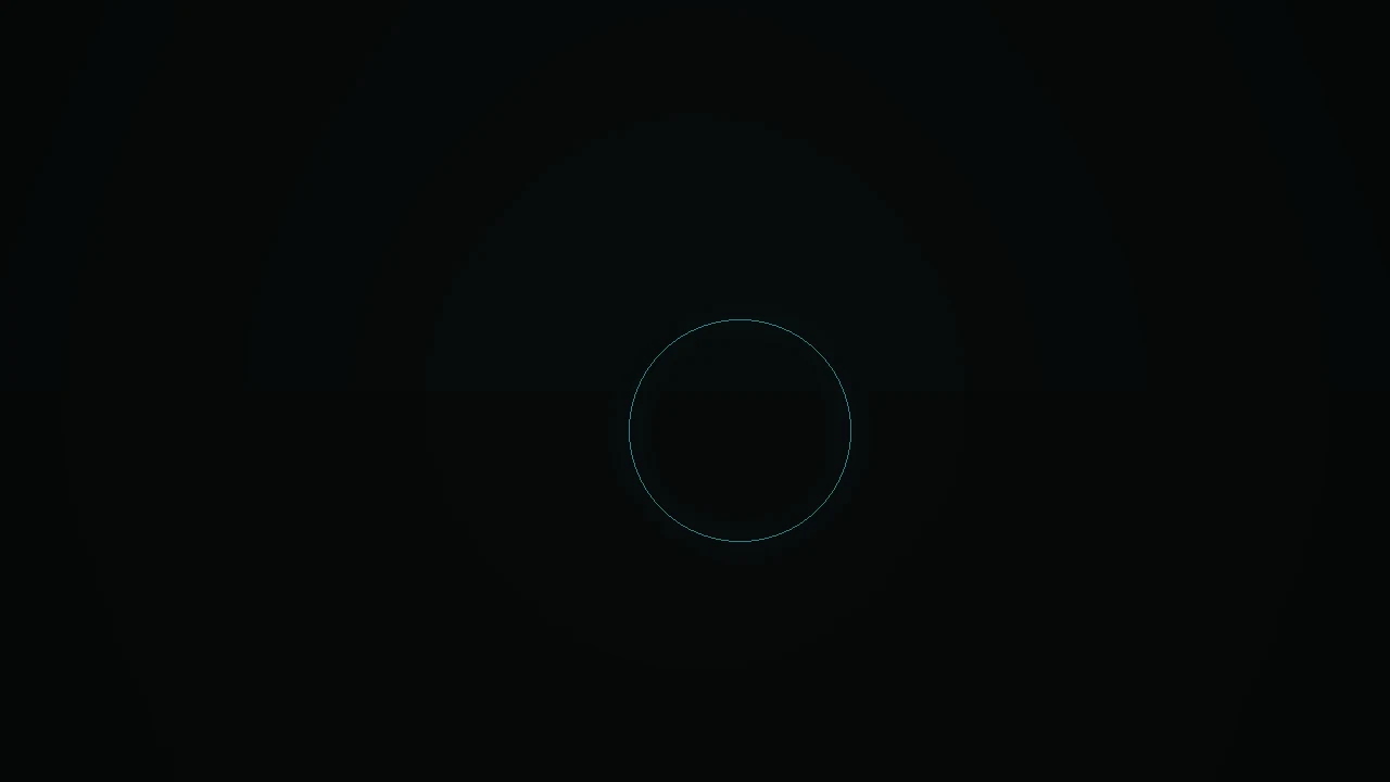 Nexus Market control surface visualization, soft cyan tracery on dark slate